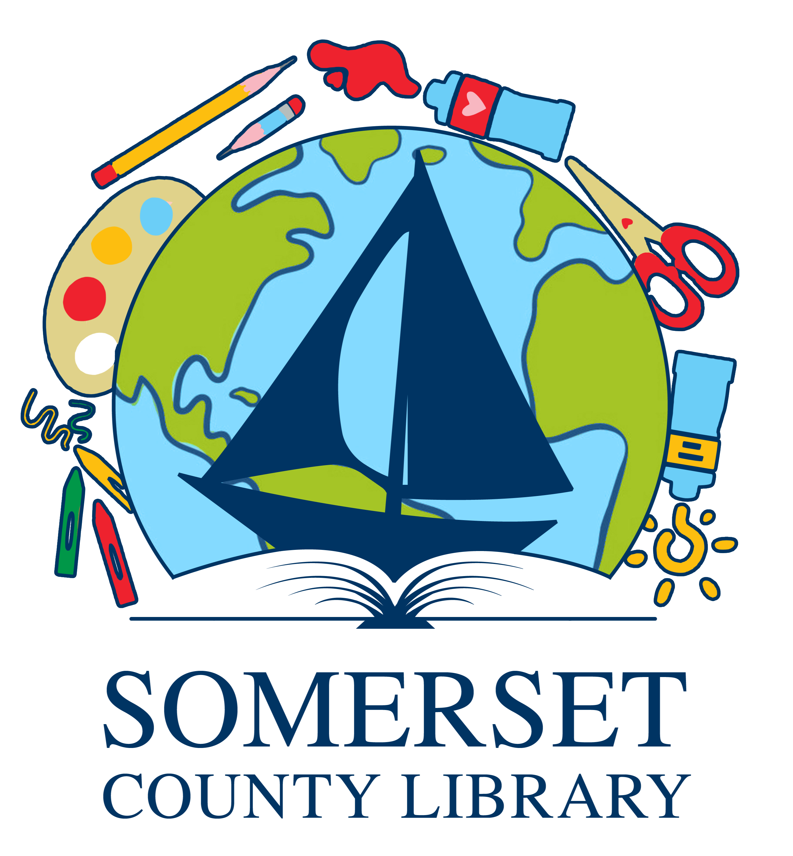 Somerset County Maryland Library Logo